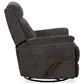 Flexsteel Sophisticated Manual Swivel Gliding Recliner in Steel, , large
