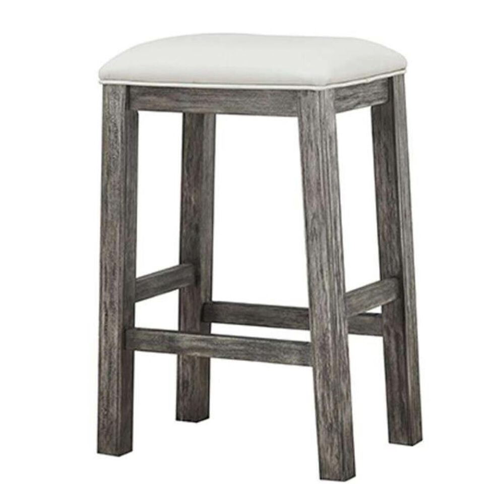 Radius PGA 30" Saddle Stool in Light Gray - Barstool Only, , large