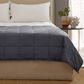 Trade Linker 48" x 72" 12 Lb. Weighted Blanket with Glass Beads in Charcoal Grey, , large
