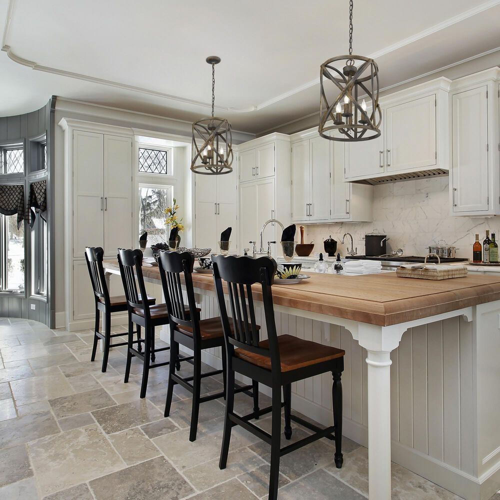 Golden Lighting Alcott 3-Light Pendant in Antique Black and Gold, , large