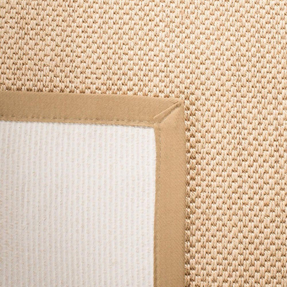 Safavieh Natural Fiber NF141B 10&#39; Square Maize and Linen Area Rug, , large