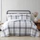 Pem America Cottage Classics Cottage 3-Piece Full/Queen Comforter Set in White and Black, , large
