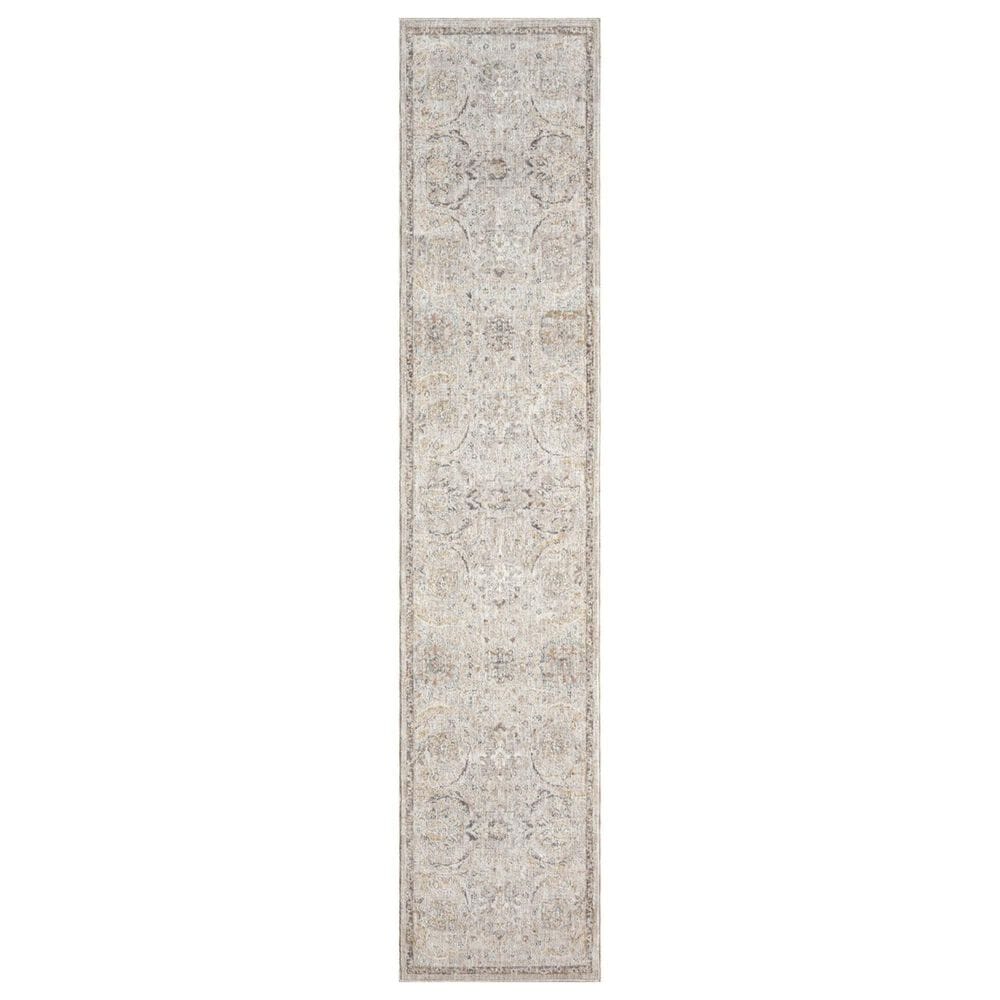 Nourison Antique Fusion Light Grey 2"2" x 10" Runner, , large