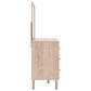 Ashley Arloster 6-Drawer Dresser and Mirror in Tan, , large