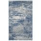 Safavieh Evoke EVK272A-3 3" x 5" Navy/Ivory Area Rug, , large