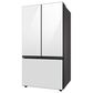 Samsung Bespoke Bespoke 30.1 Cu. Ft. 3-Door French Door Refrigerator - White Glass Panels Included, , large