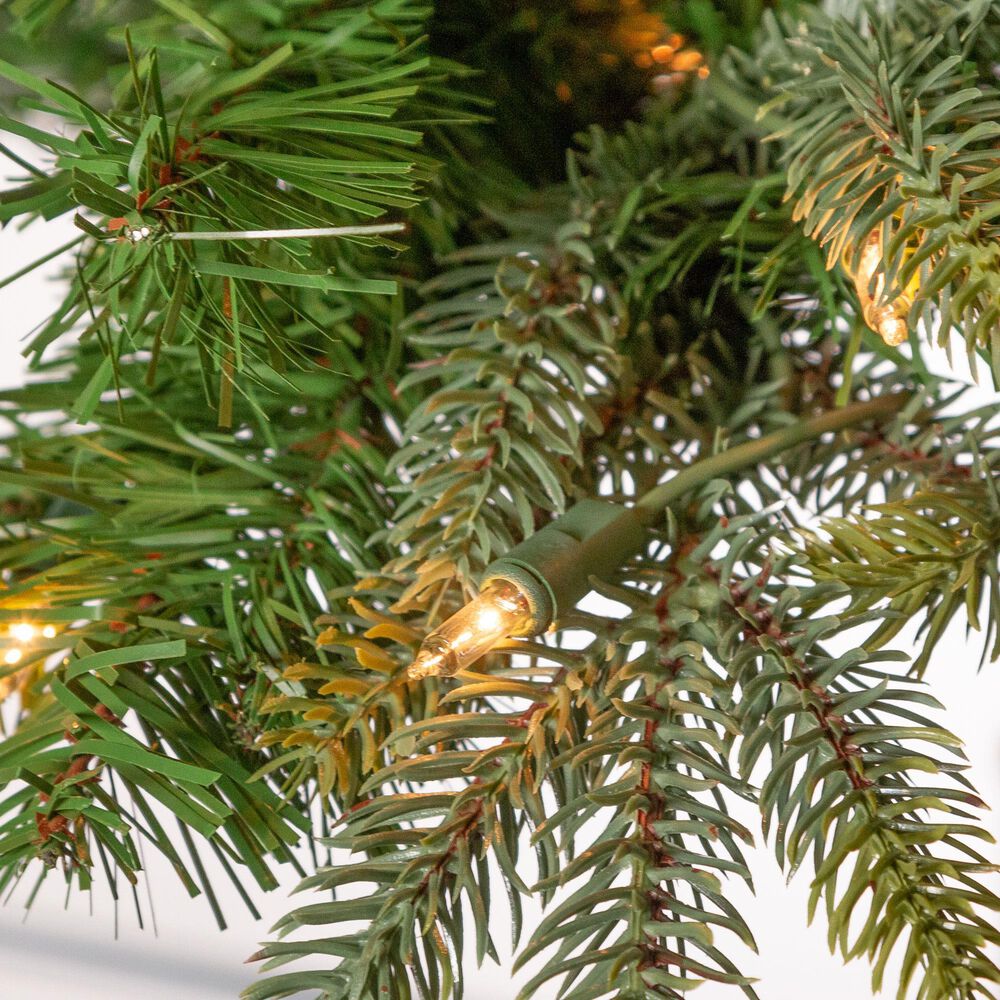 The Gerson Company 10' Natural Cut Salem Spruce with Power Pole in Green, , large