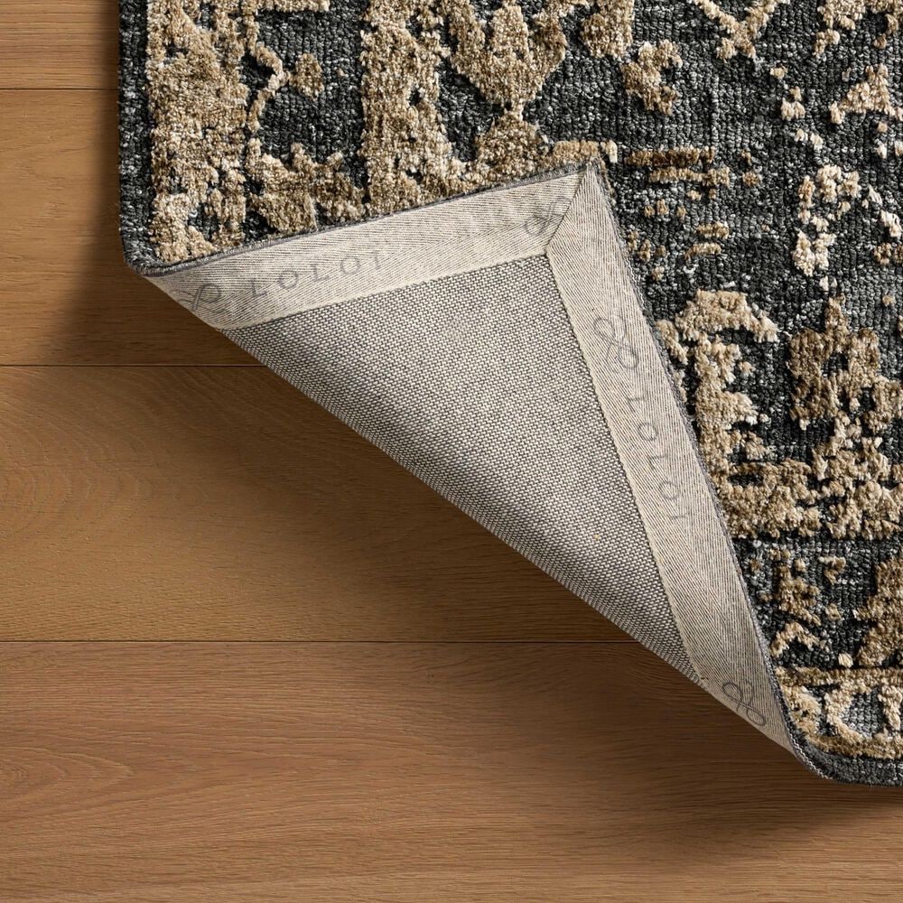 Loloi Percival Denim and Granite 2&#39;6&quot; x 7&#39;6&quot; Runner, , large
