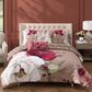 Bebejan Florence 5-Piece King Reversible Comforter Set in Wine, Blush, Ivory and Sand Dune, , large