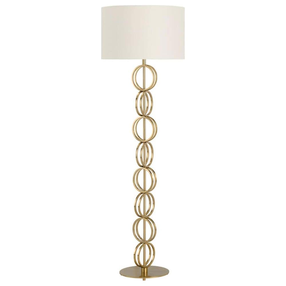 Slatehouse Loxton Floor Lamp in Gold, , large