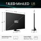 Hisense 85" Class U8 Series Mini-LED ULED 4K in Black - Smart Google TV, , large