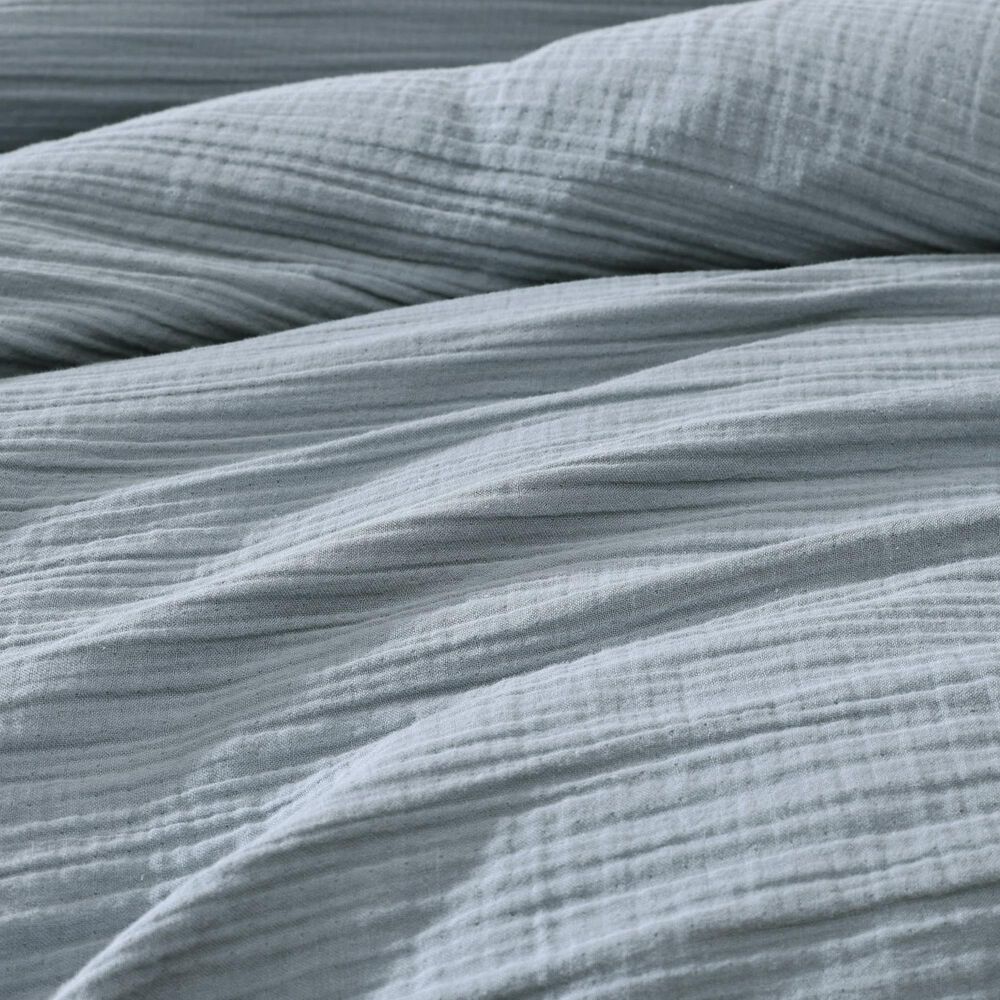 Hallmart Collectibles Daniel Gauze 3-Piece King Comforter Set in Light Blue, , large