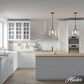 Hunter Dunshire 12" 1-Light Medium Pendant with Clear Shade in Noble Bronze, , large
