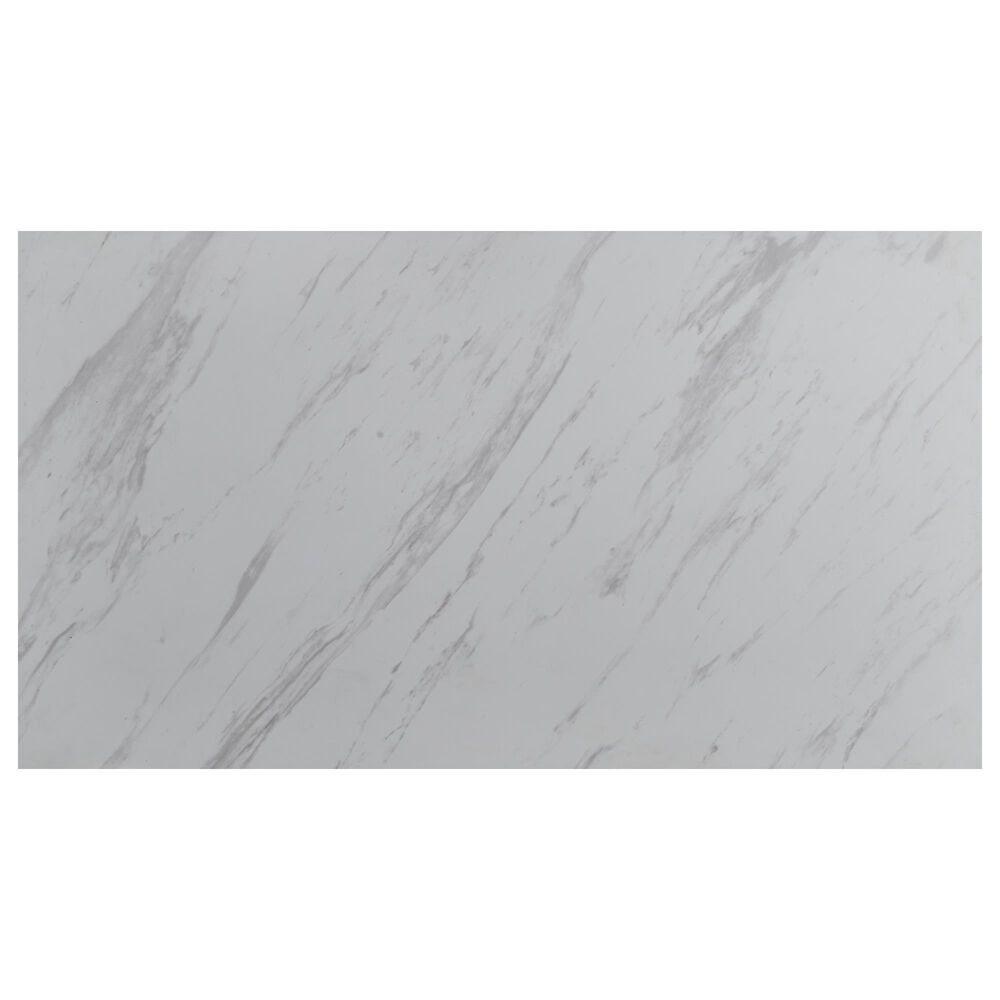 Global Furniture USA Dining Table in Light Grey Silver Marble, , large