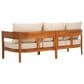 Safavieh Theo 3-Seater Outdoor Sofa in Taupe, , large
