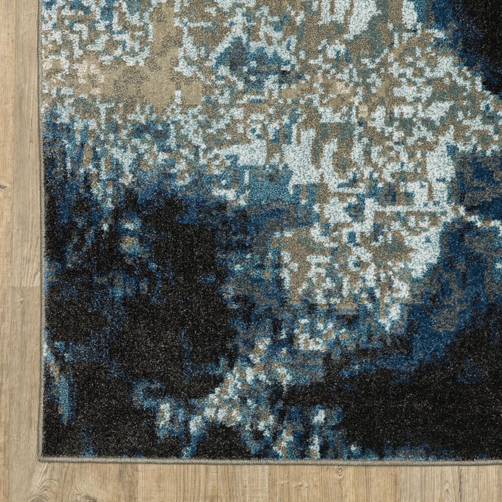 Oriental Weavers Venice Modena 2&#39;3&quot; x 7&#39;6&quot; Blue and Beige Runner, , large