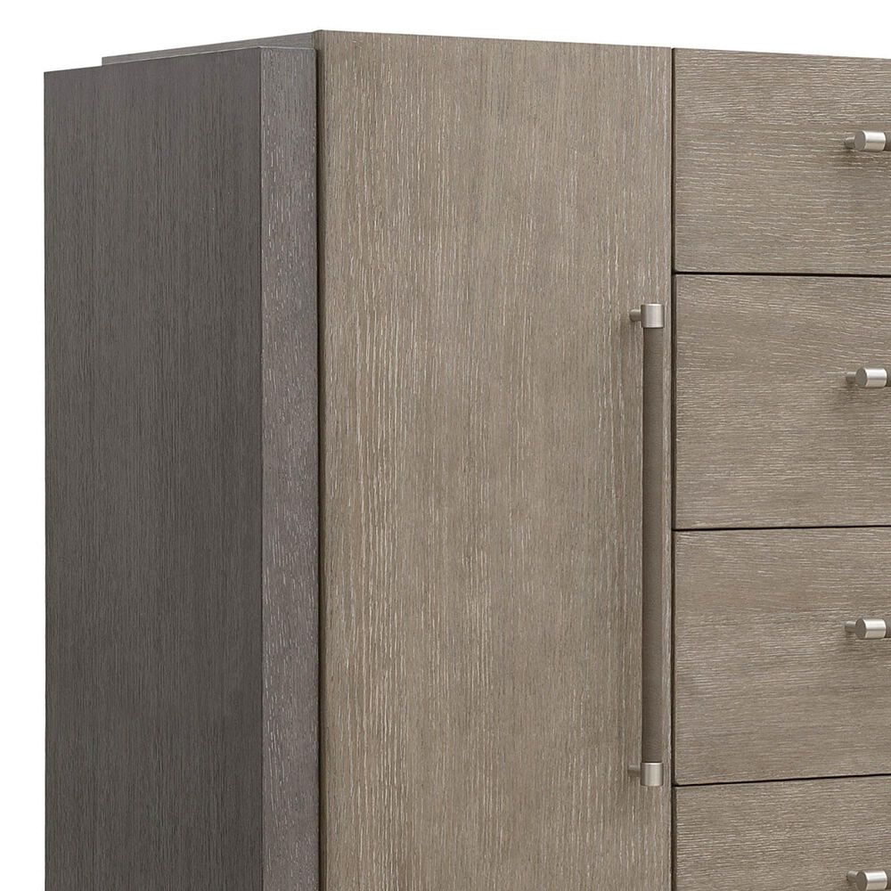 Nicolette Home Anderson Park Dark 7-Drawer Chest in Moose Trail and Frontier Brown, , large