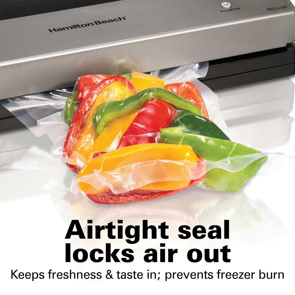 Hamilton Beach NutriFresh 15&quot; Vacuum Sealer in Gray, , large