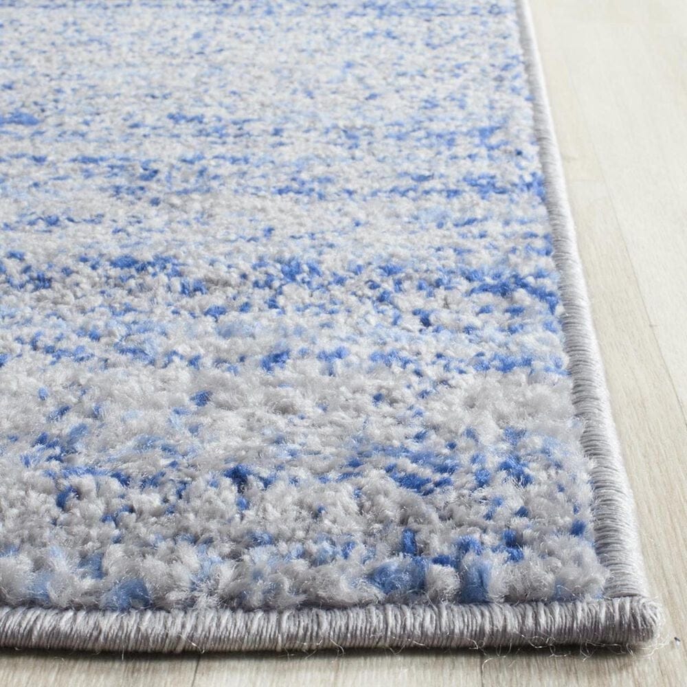 Safavieh Adirondack ADR117D-24 2&#39;6&quot; x 4&#39; Blue/Silver Door Mat, , large