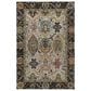 Dalyn Rug Company Silk Road Black, Ivory, Gold, Copper, Blush, Aloe and Wheat 5" x 7"6" Area Rug, , large