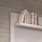 Manhattan City 62.99" Floating Entertainment Center in White Gloss, , large