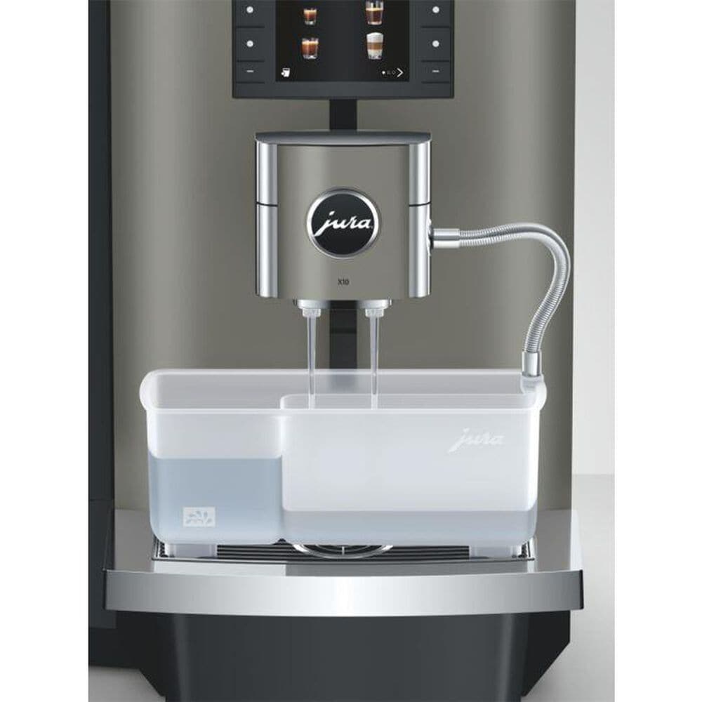 Jura X10 Automatic Coffee Machine in Dark Inox, , large