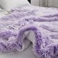 Duke Imports Orchid Frost Plush Throw in Purple, , large