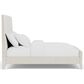 Riverside Furniture Carmella Queen Platform Panel Bed with Two Nightstands in Pebble Oak, , large