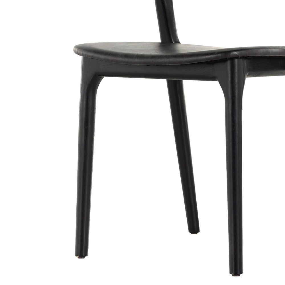 Four Hands Amare Side Chair in Sonoma Black, , large