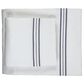 Ann Gish Art Of Home 4-Piece Queen Hem Stripe Sheet Set In White Navy, , large