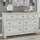Signature Design by Ashley Robbinsdale 7 Drawer Dresser in Antique White, , large