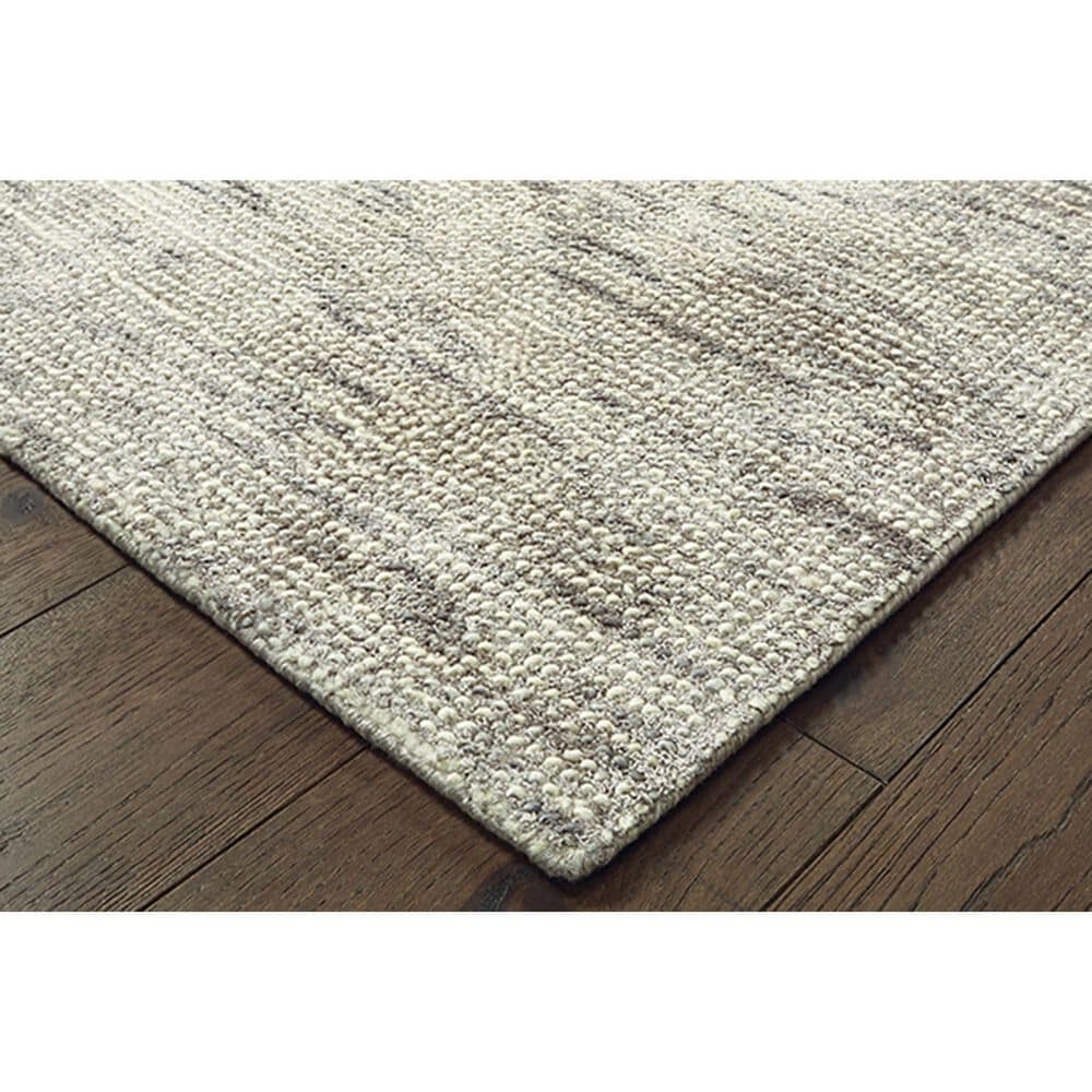 Oriental Weavers Lucent 45905 10&#39; x 13&#39; Stone and Grey Area Rug, , large
