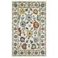 Oriental Weavers Zahra 75507 5" x 8" Ivory and Gold Area Rug, , large