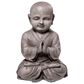 Alfresco Home Praying Buddha Patio Statue in Antique Brown, , large