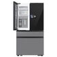 Samsung 22.5 Cu. Ft. Bespoke Counter Depth 4-Door French Door Refrigerator with AI Home & AI Vision Inside in Charcoal Glass and Stainless Steel, , large