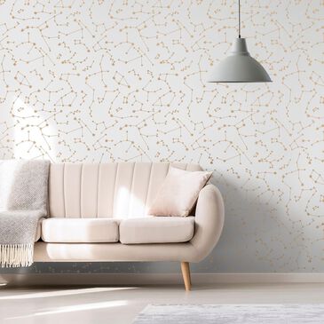 Tempaper Novogratz Constellations Frost Peel and Stick Wallpaper, , large