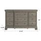 Millenium Lexorne 10-Drawer Dresser Only in Light Gray, , large
