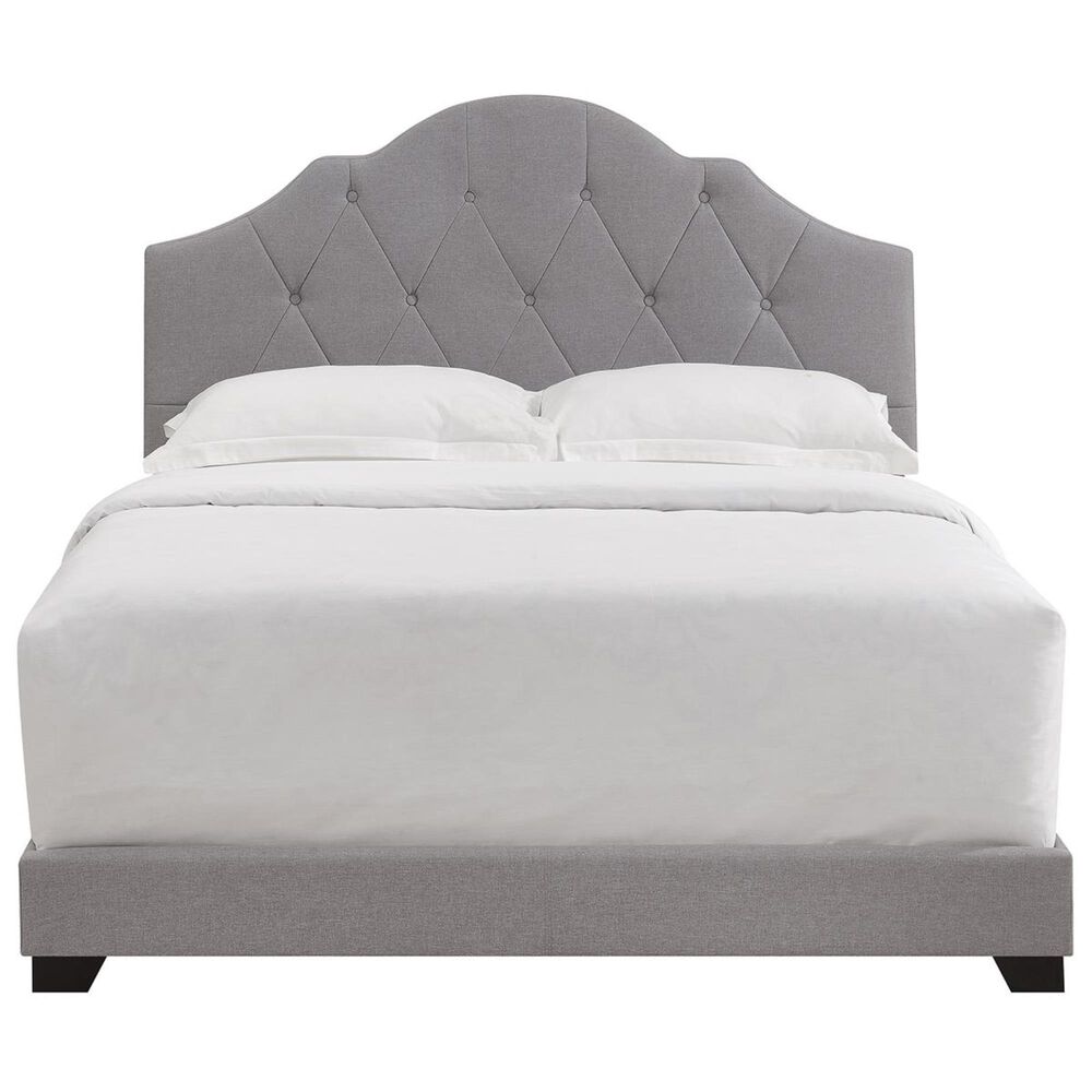 Accentric Approach Accentric Accents Benton King One Box Bed in Grey, , large