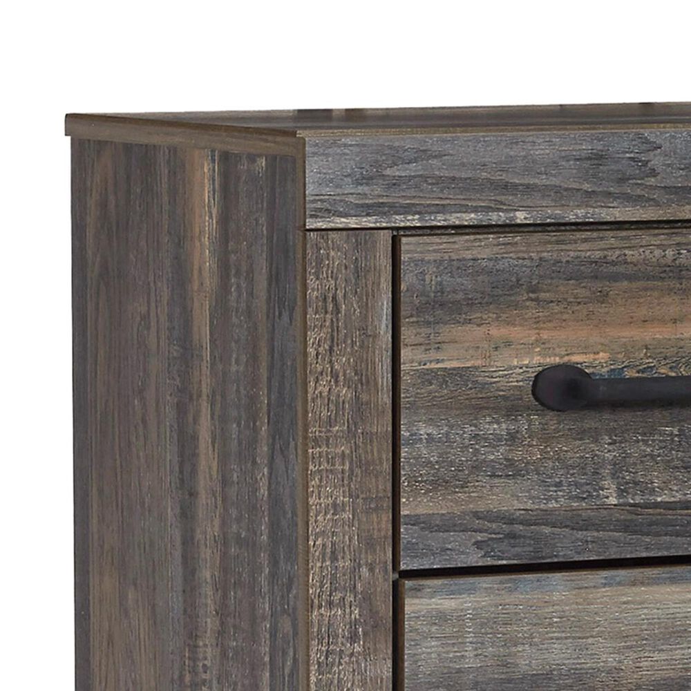 Ashley Drystan 2 Drawer Nightstand in Rustic Brown, , large