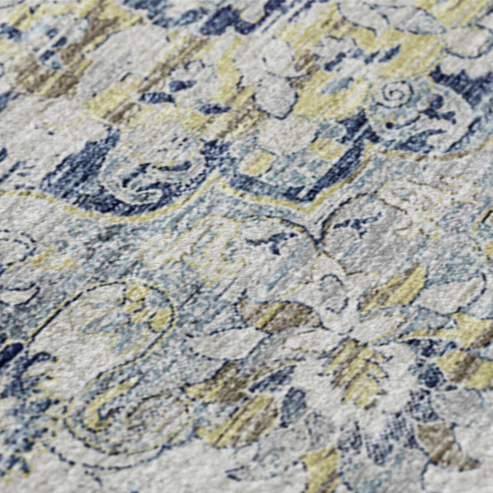 Dalyn Rug Company Tuscany 1&#39;8&quot; x 2&#39;6&quot; Silver Indoor/Outdoor Area Rug, , large