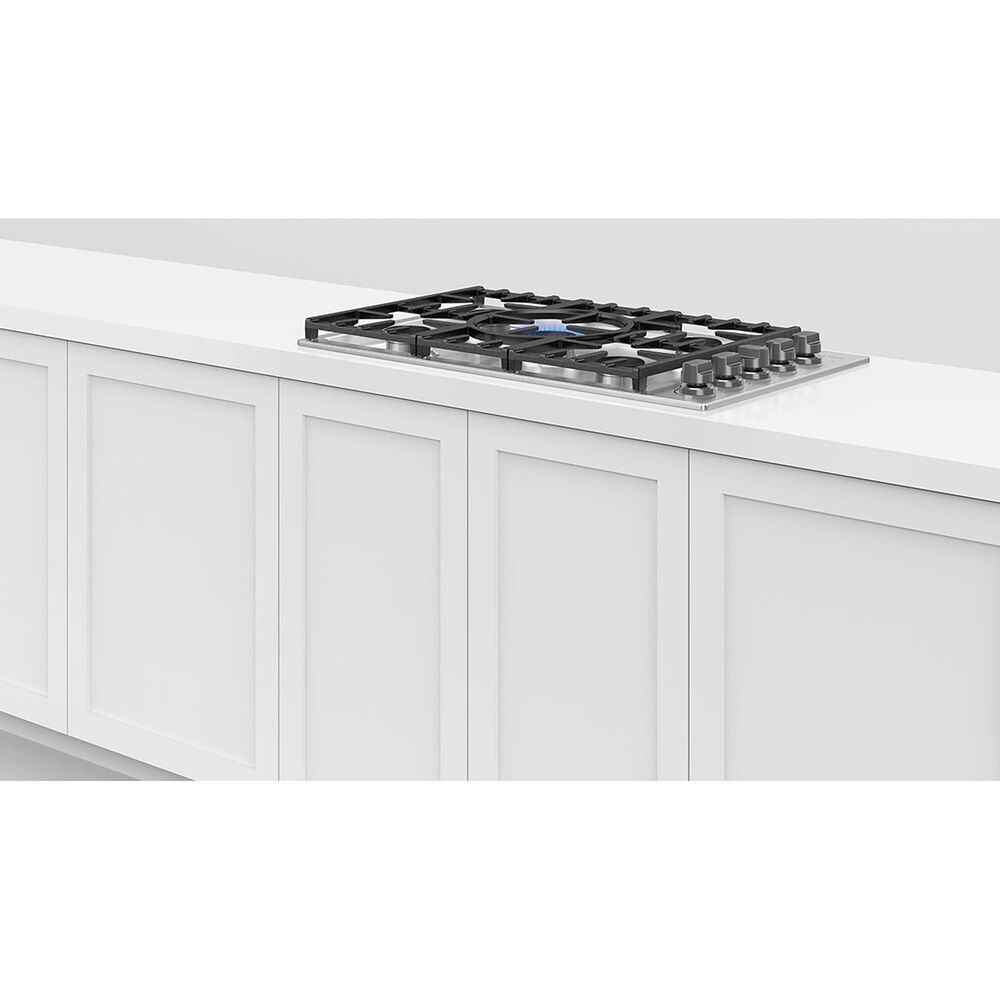 Fisher &amp; Paykel 36&quot; Liquid Propane Cooktop in Stainless Steel, , large