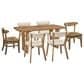 Archbold Furniture Harper, Wesley and Keenan 7-Piece Rectangular Dining Set in Harvest, , large