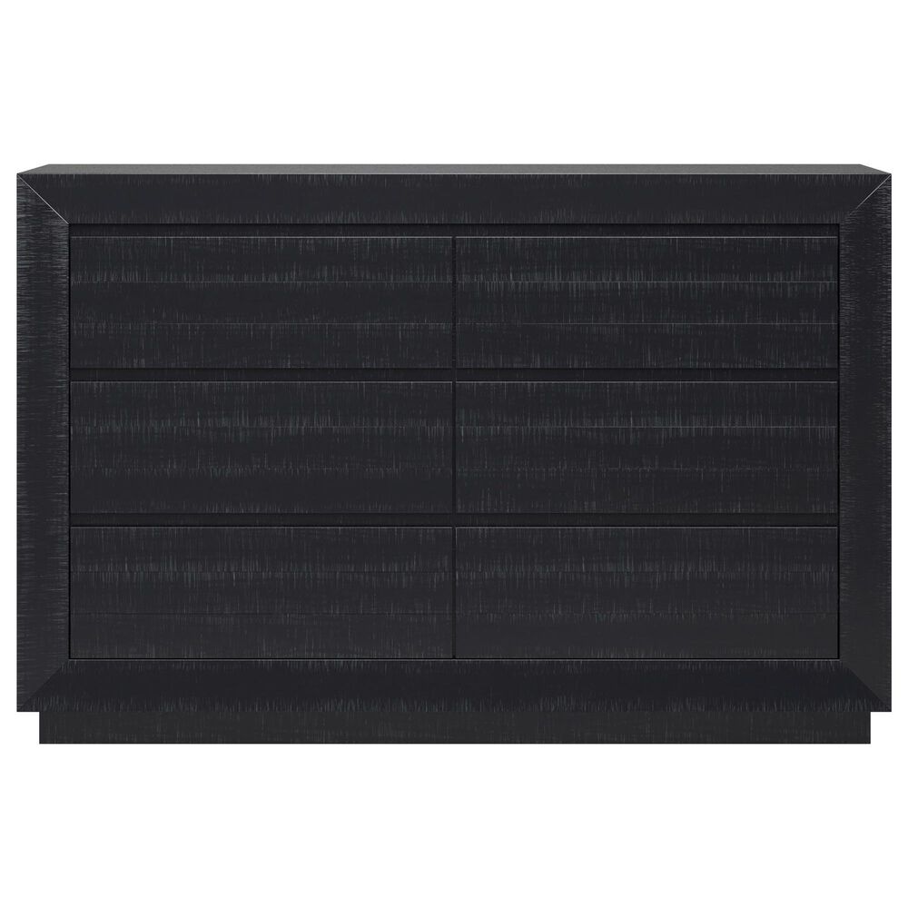 Ashley Londer 6-Drawer Dresser in Black, , large