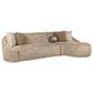 ARIA DESIGNS Monterey 2-Piece Sectional in Beige, , large