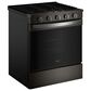 Whirlpool 2-Piece Kitchen Package with Black Stainless 5 Cu. Ft. Smart Gas Range and Fingerprint Resistant Stainless Steel 1.1 Cu. Ft. Flush Mount Microwave, , large
