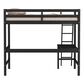 The Monday Company Twin Loft Bed W/Desk, , large