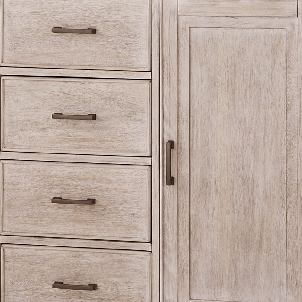 Eastern Shore Remi 5-Drawer Chifferobe in Sugarcoat, , large