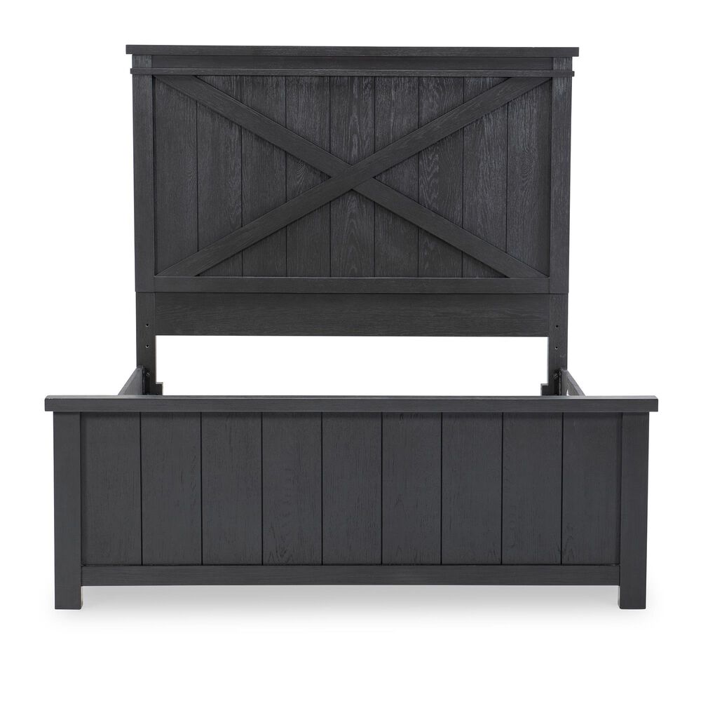 Legacy Classic Flatiron 4-Piece Full Trundle Bedroom Set in Midnight, , large