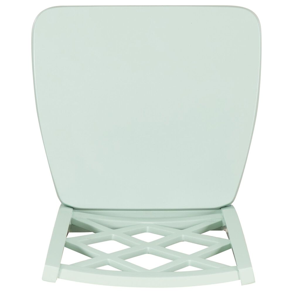 Linon Home Decor Mayfair Counter Stool in Mint Green, , large