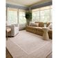 Chris Loves Julia x Loloi Briggs 9"3" x 13" Blush and Ivory Area Rug, , large